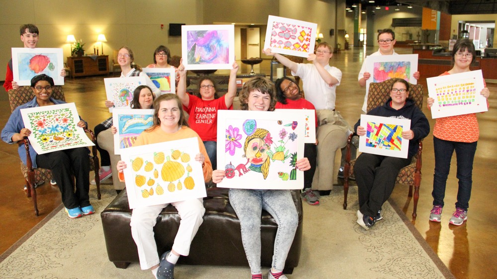 Paragon Showcases Artwork from Madonna Learning Center - Paragon Bank